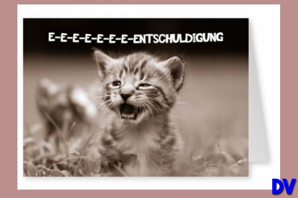 Entschuldigung