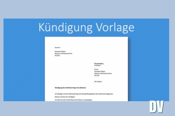 kündigen