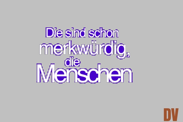 merkwürdig