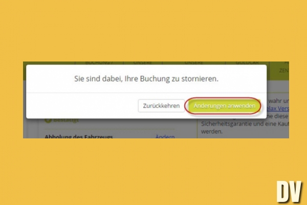 stornieren