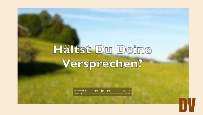 versprechen