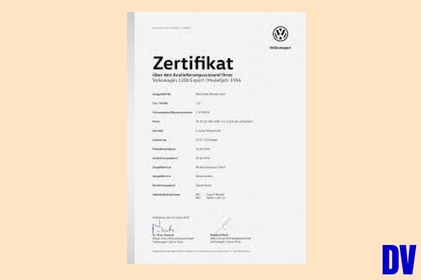 Zertifikat